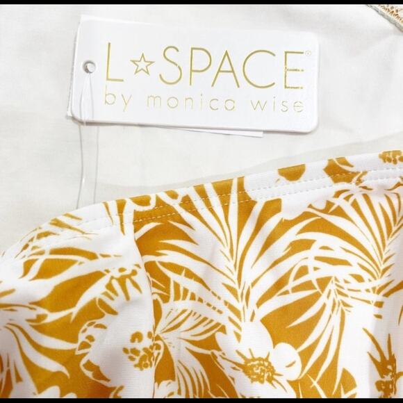 L Space Monaco Seaside Escape One Piece Swimsuit Size 12 - Picture 6 of 6